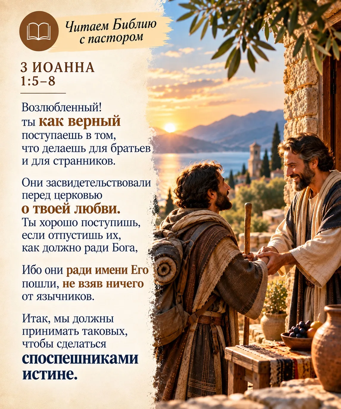 📖 ЧИТАЕМ БИБЛИЮ С ПАСТОРОМ
