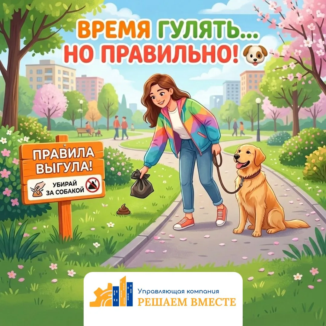 ВРЕМЯ ГУЛЯТЬ... НО ПРАВИЛЬНО 🦮