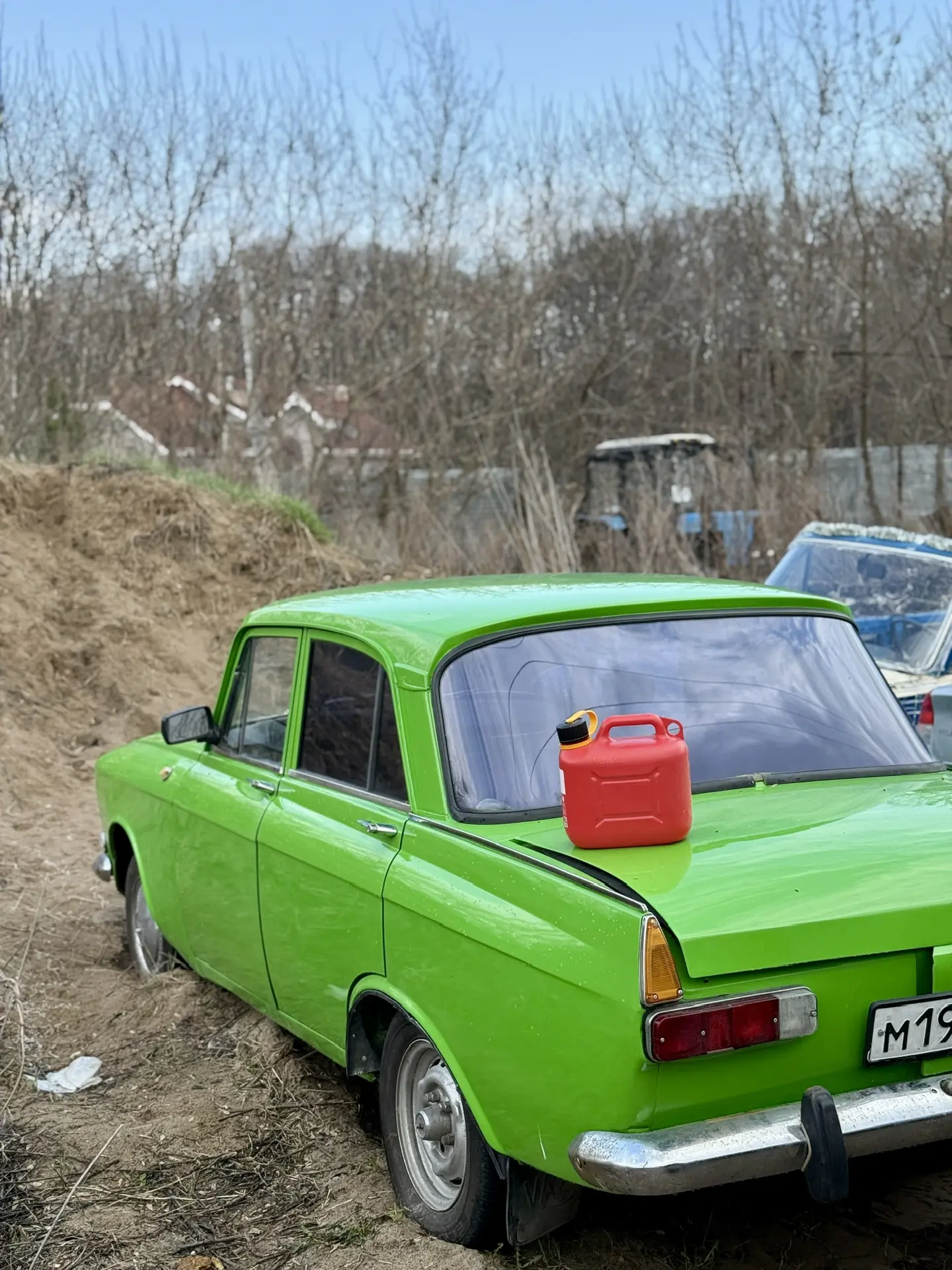 ⛽️ Сейчас будем пытаться запустить после зимнего простоя…  Как думаете, заведётся?👇  🔥 - Да 🤔 - Нет