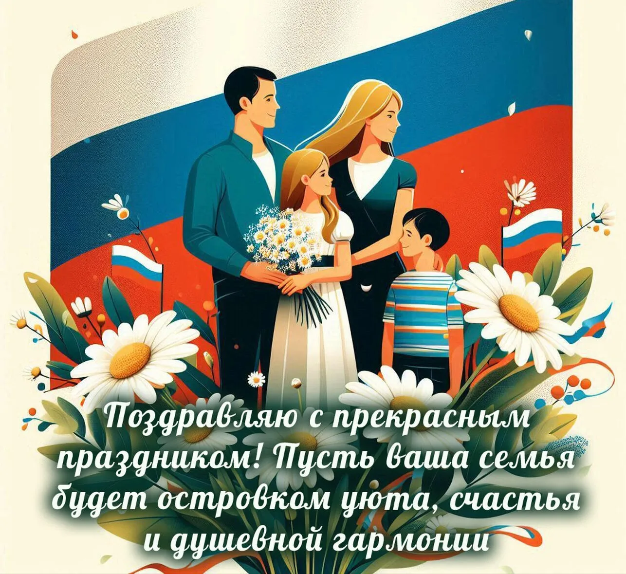 С Днём семьи, любви и верности! ❤️