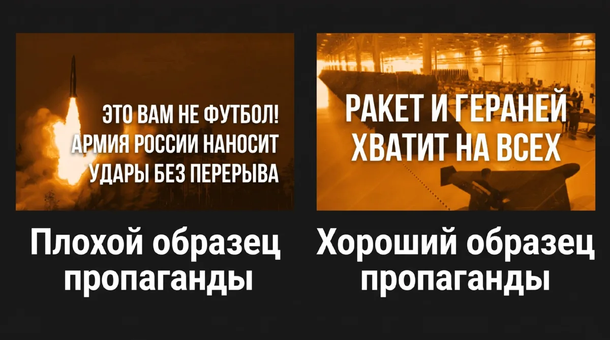 Пропаганда может быть плохой и хорошей. Причем создавать ее могут одни и те же люди, буквально, в од