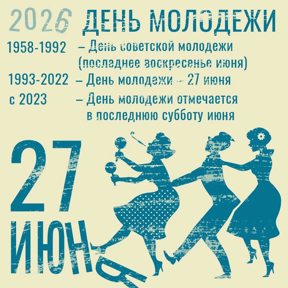 ‼️27 июня в России отметят День молодежи. В этот же период по всей стране проходят школьные выпускны