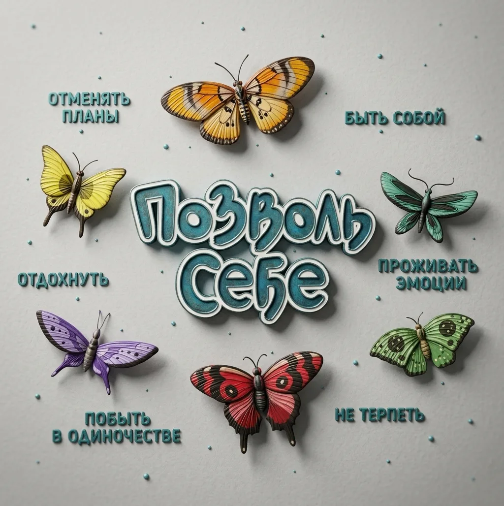 Позволь себе.
