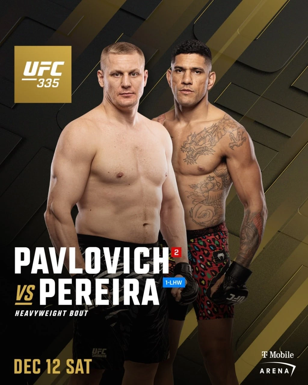 ⚡️ Павлович сразится с Перейрой в соглавном бою на UFC 335. Главное событие – поединок ...