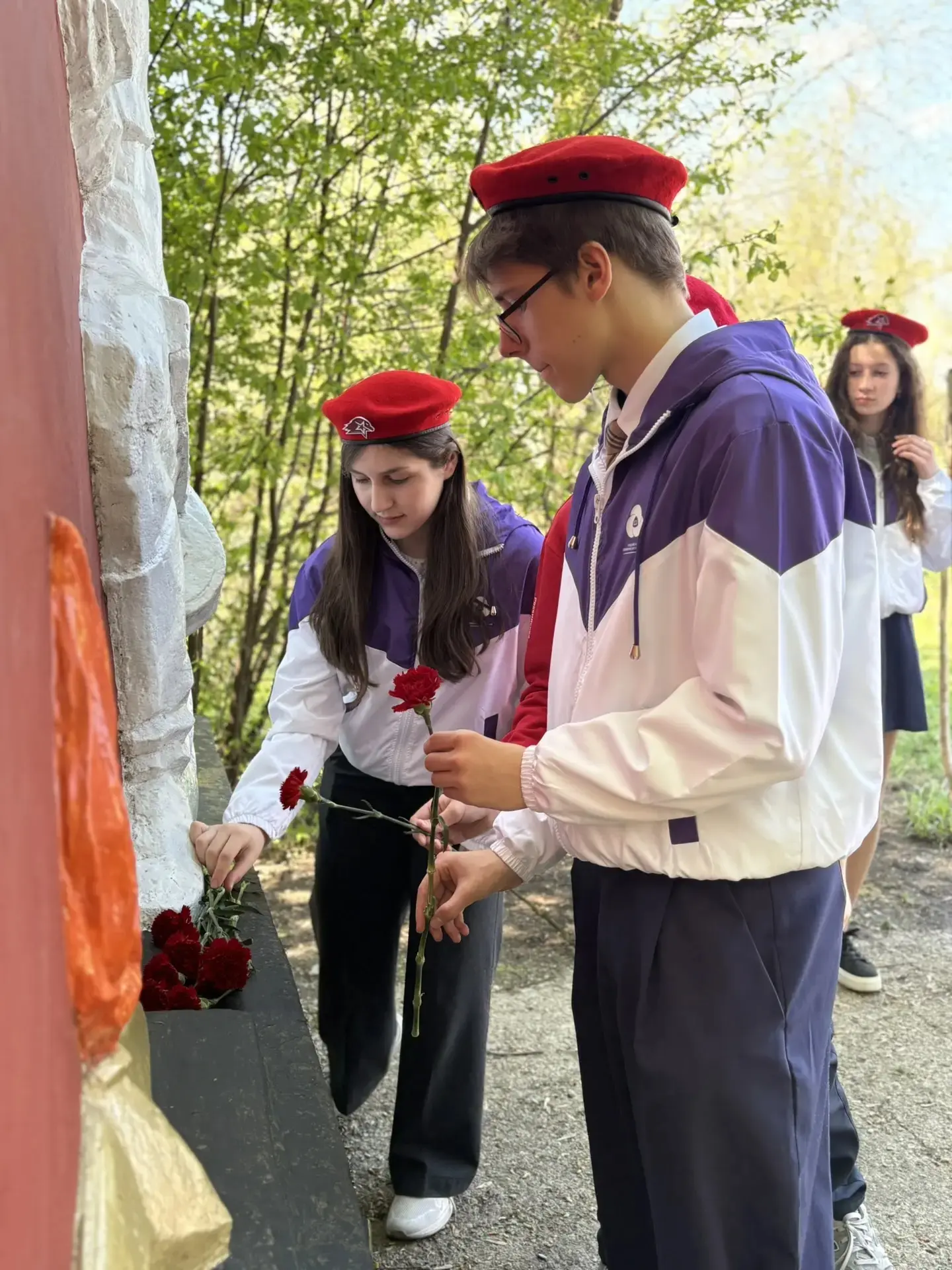 🎖️Акция «Я помню»  📌4 мая в нашем городе состоялось торжественное открытие Вахты памяти и возложение