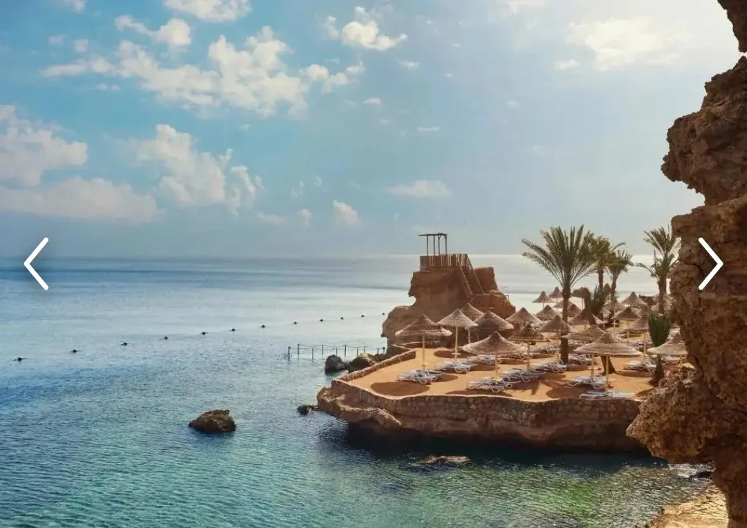 ✈️ Египет, Шарм-Эль-Шейх, из Тюмени  🏩 Dreams Beach 5⭐ 🏖️ 1 линия  Пляж высечен в скалах . красивый 