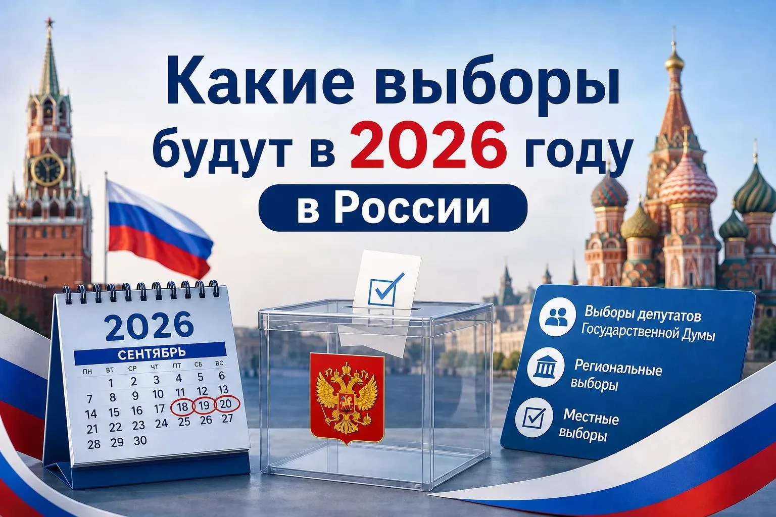 Российская Федерация проведет значимую избирательную кампанию