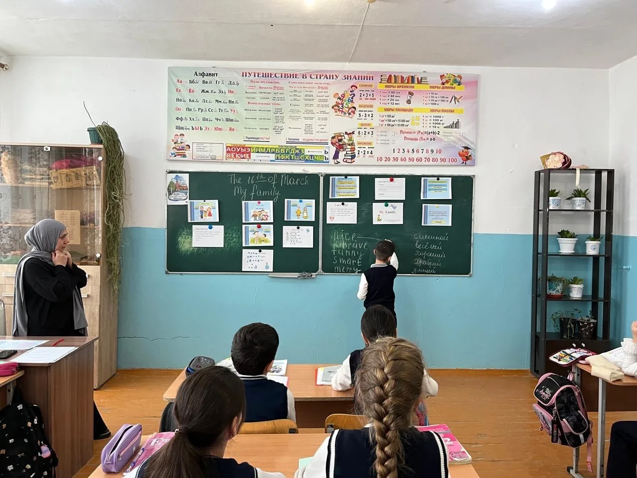 📚 Открытый урок по английскому языку во 2 «Б» классе: «MY FAMILY».   В МКОУ «Курушская СОШ №2 им. Я.