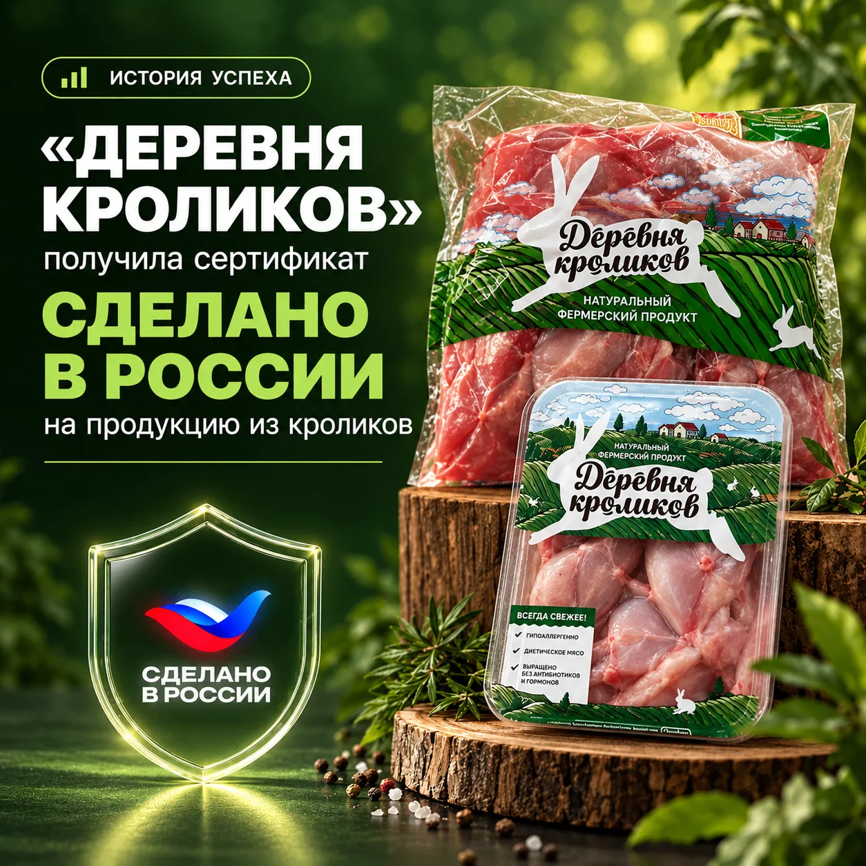 🐇Эти кролики скоро упрыгают в Китай