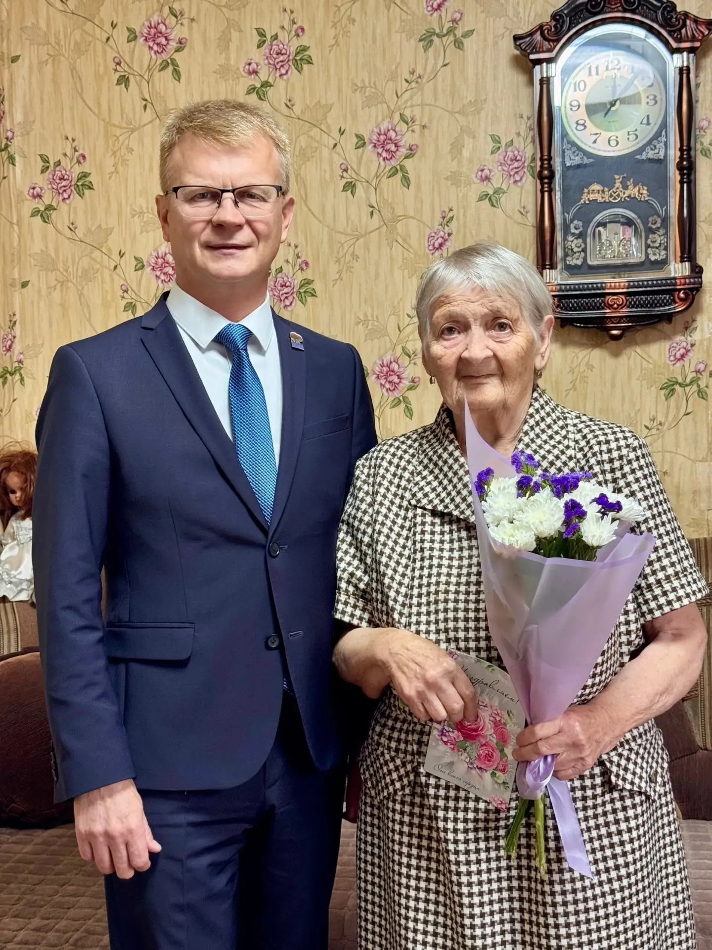 23 августа 90-летний юбилей отметила жительница деревни Боярское Ангелина Дмитриевна Ма...