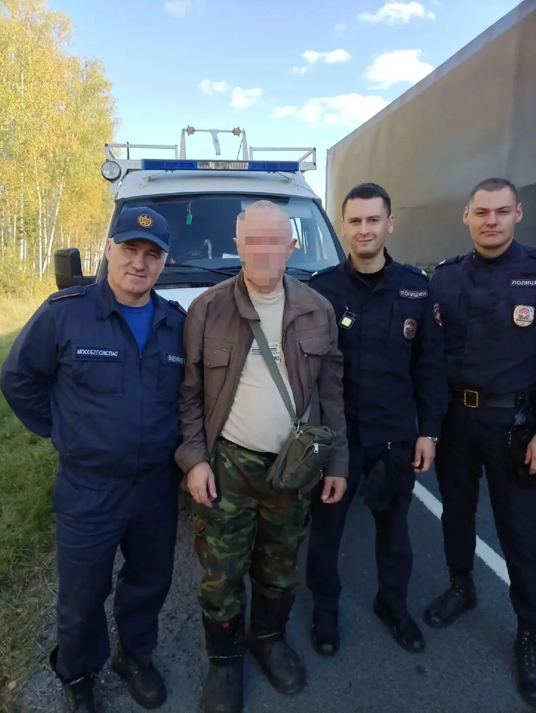 В Орехово-Зуевском округе спасатели помогли грибнику выбраться из леса.