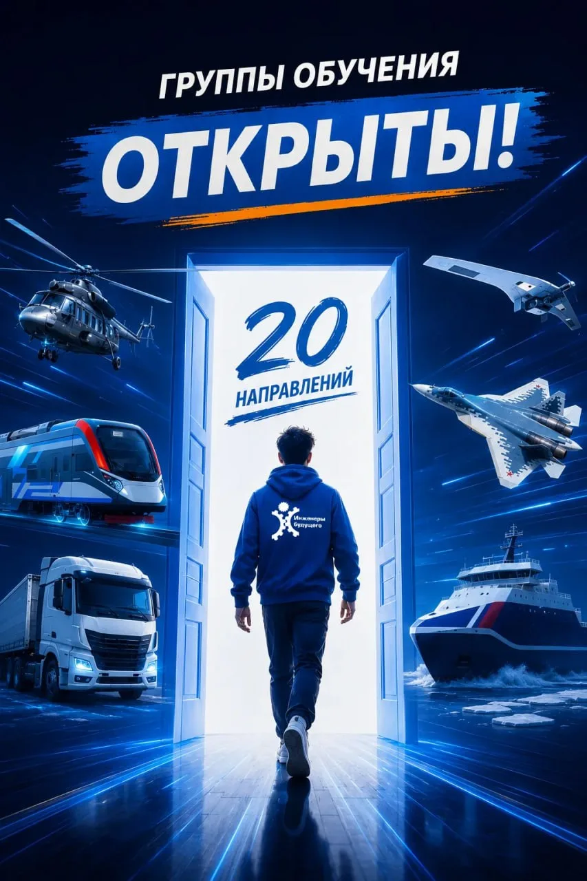 🚀 Момент настал - группы обучения на «Инженеры будущего - 2026» официально открыты!