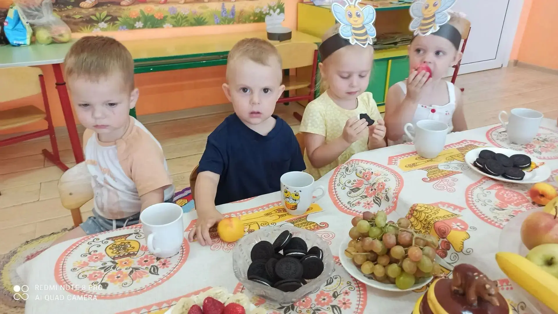 Как мы отмечали Яблочный Спас в детском саду!