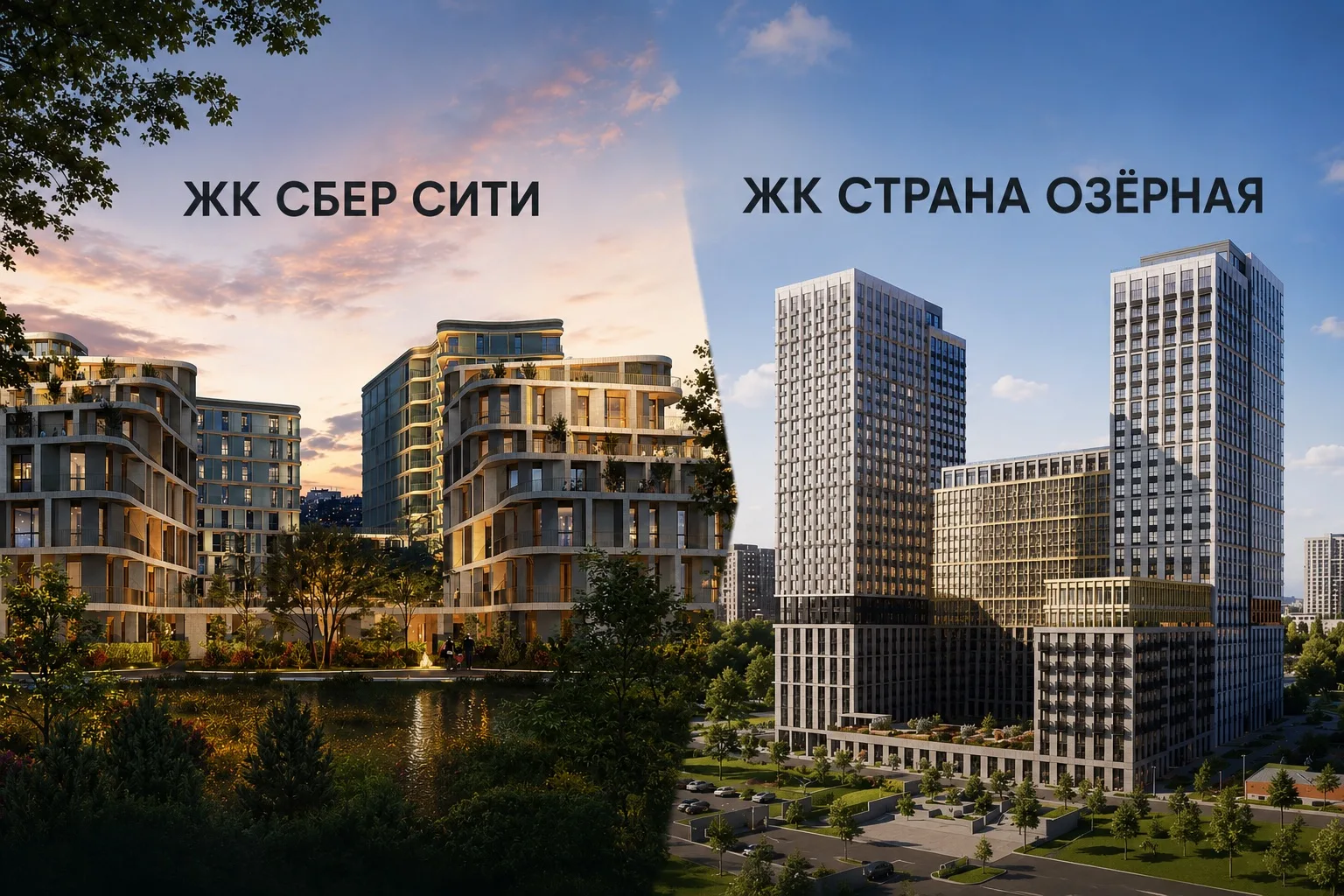 Кстати, сегодня стартовала выдача ключей в Жк Сбер Сити и Страна Озерная