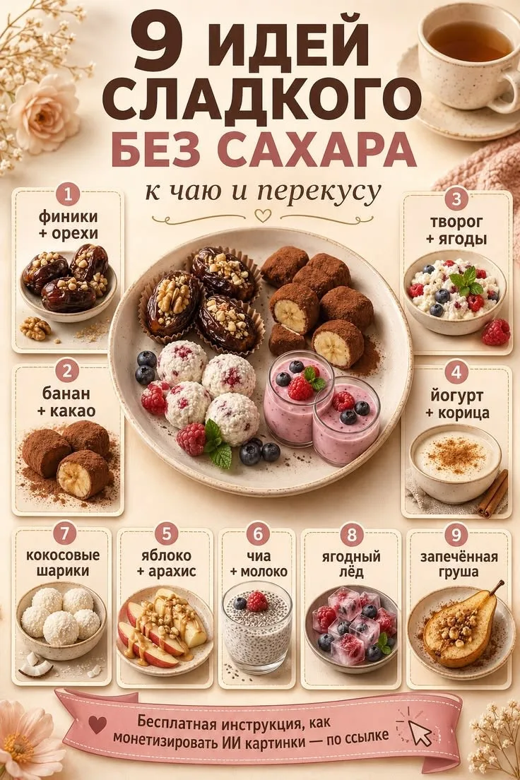 Сладкое без сахара