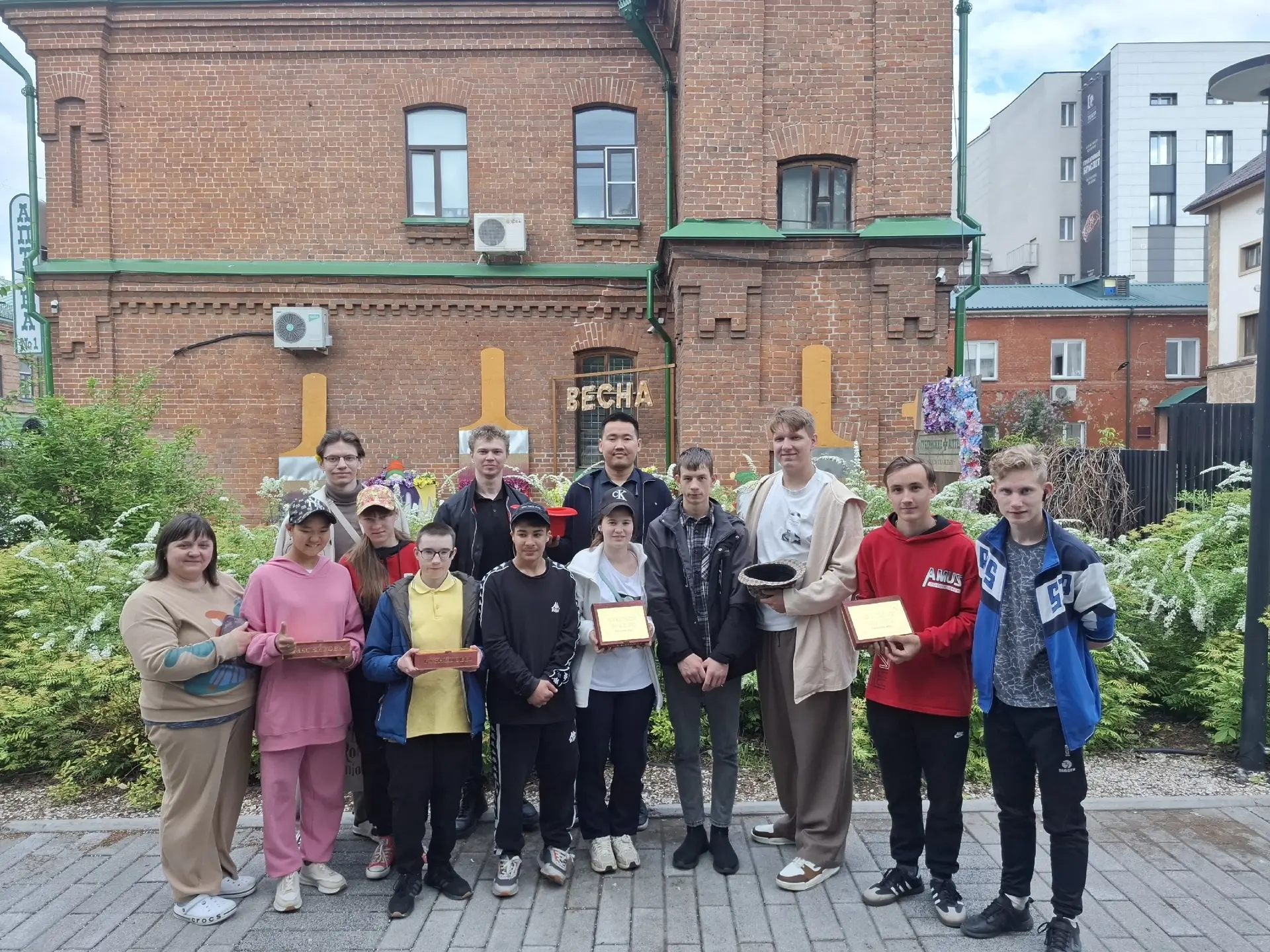 🌻 Молодёжная палата снова в гостях у «Подсолнуха»