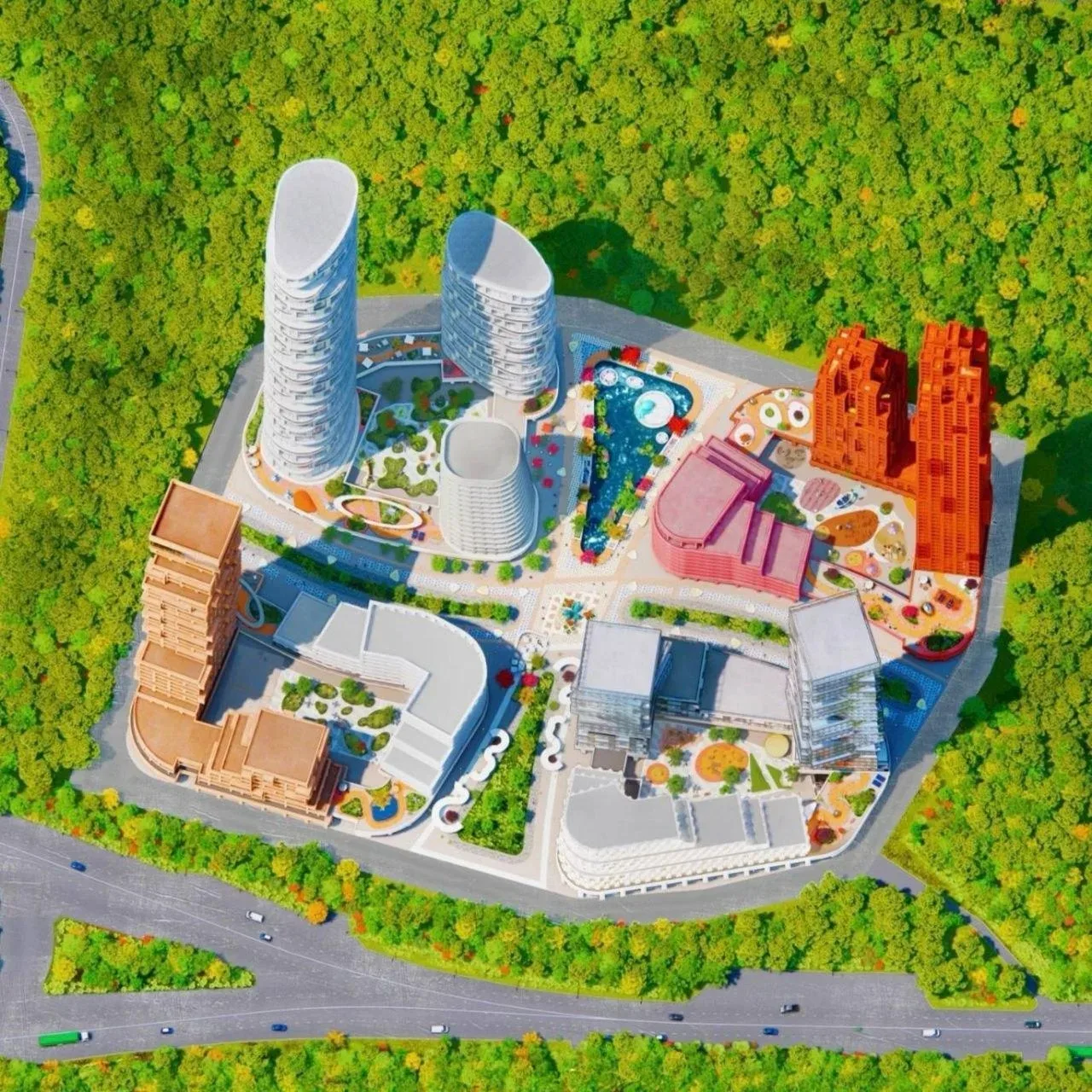 LEGO, дженга или улей? MR Group собирается построить целый эмо-квартал в Кунцево 👀  Пошло движение п
