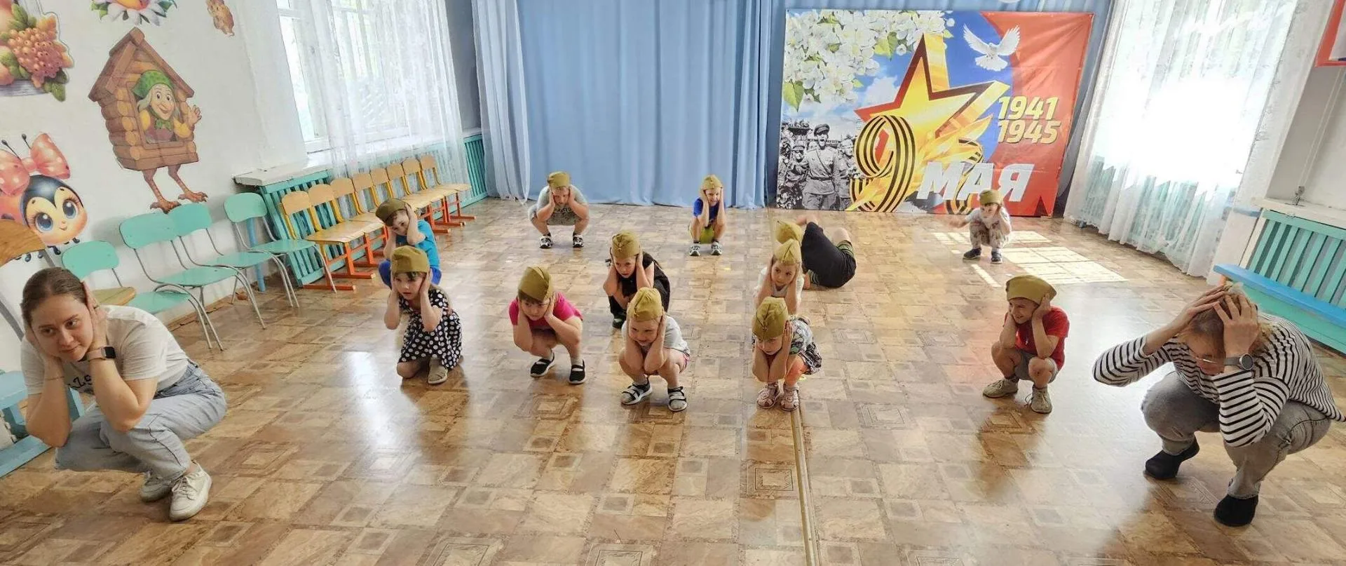 Для поддержки участников СВО и членов семьи в старшей разновозрастной группе  «Звездочк...