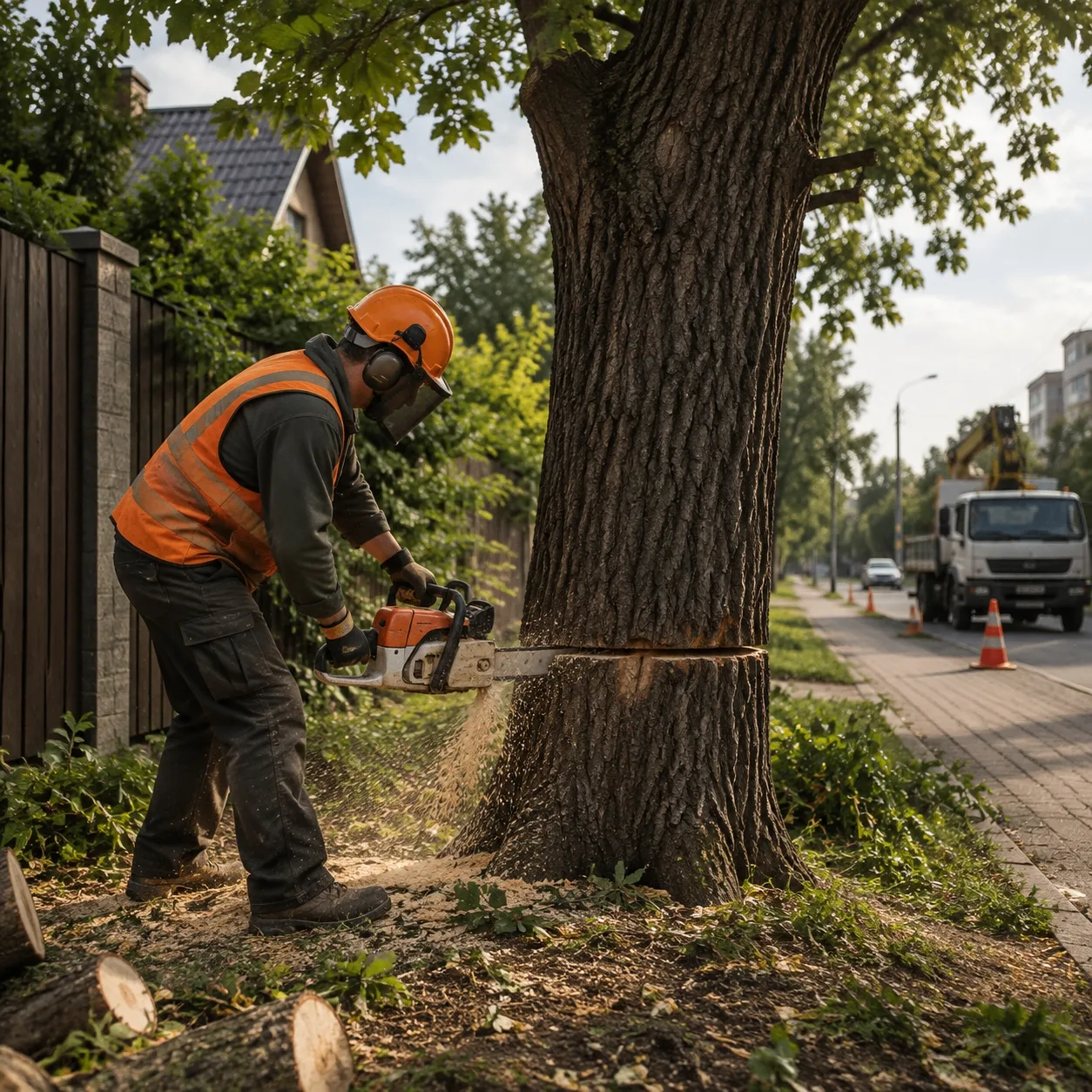 🌲Как законно спилить дерево🌳Дерево, растущее за забором вашего участка - вдоль тротуа...