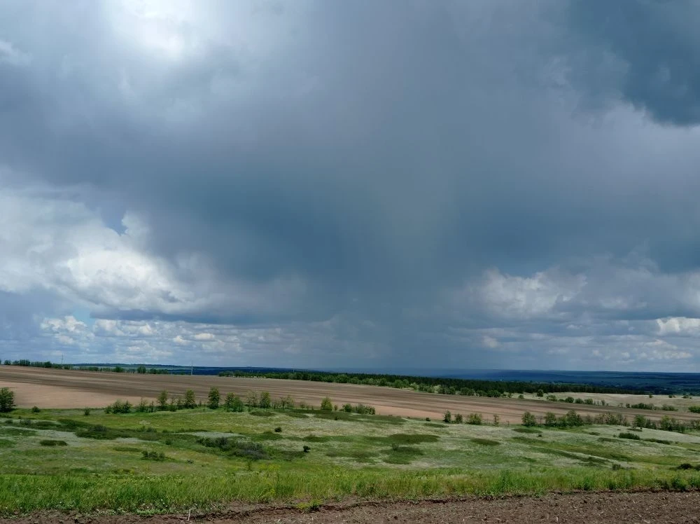 🌦 15 сентября в Каменском районе — пасмурно и дождливо, местами гроза! ⚡️