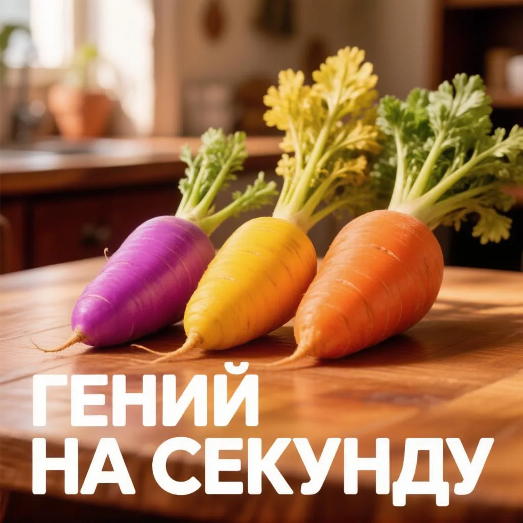 Вы вряд ли это знали: Морковь изначально была фиолетовой. Оранжевая морковь появилась т...