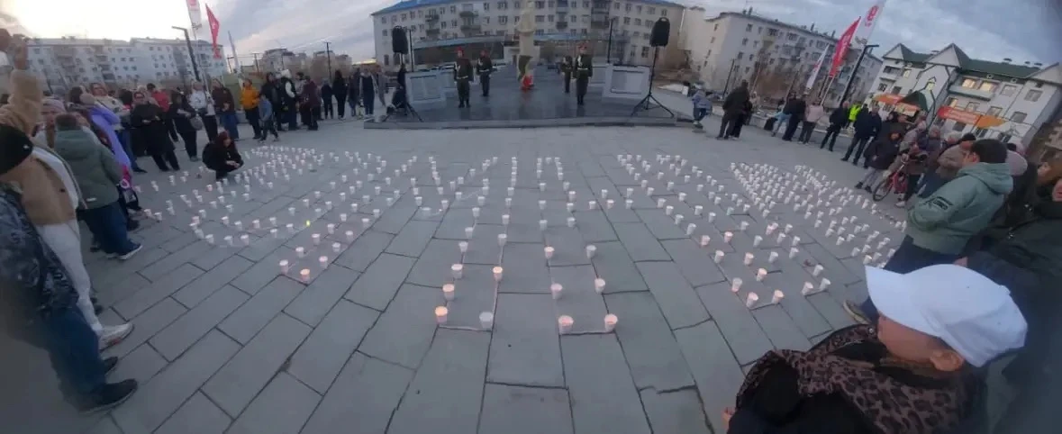 🕯️ МЫ ПОМНИМ. МЫ ГОРДИМСЯ. СВЕЧА ПАМЯТИ В ЖАТАЕ 🌹
