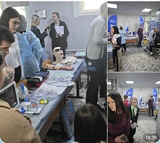 🏥✨ 9Б: от гостеприимства до медицины — день открытий!  18 апреля  наши девятиклассники  (9Б класс) п
