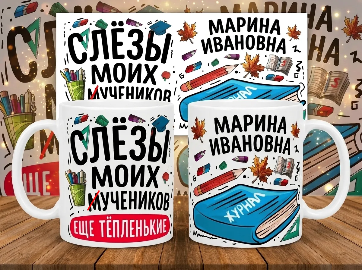 Хит 😁 Трендовая кружка с иронией и юмором к 1 сентября💥😉