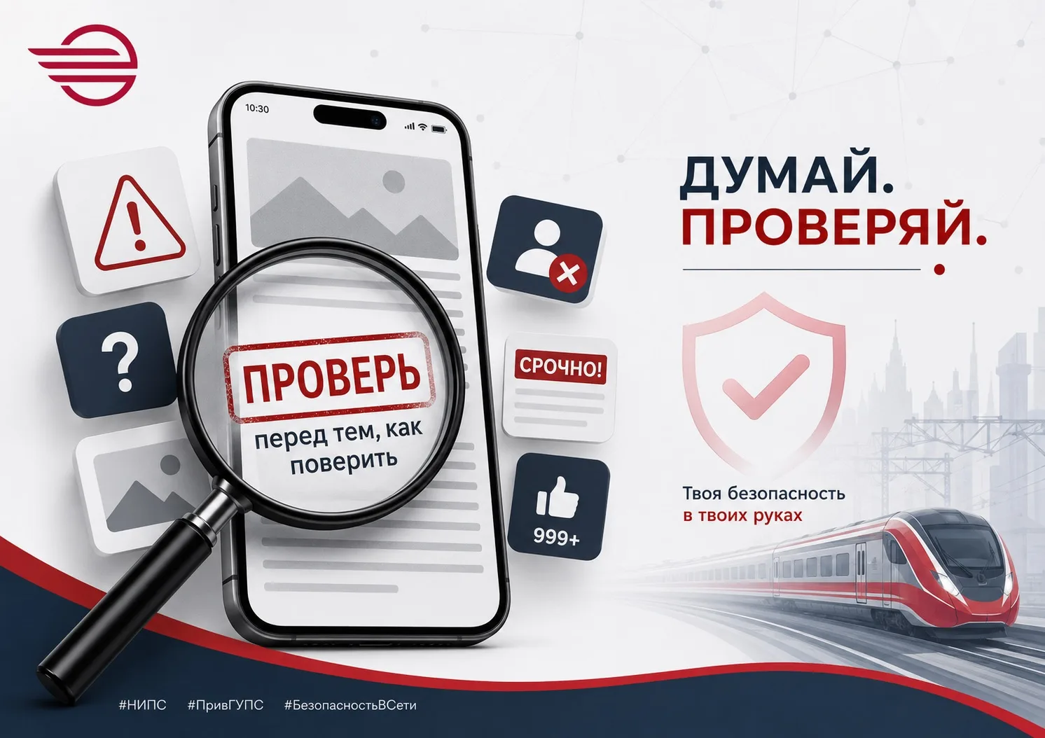 Как не попасться на фейки в сети:

✅ Проверяйте источник: доверяйте официальным сайтам госорганов, с