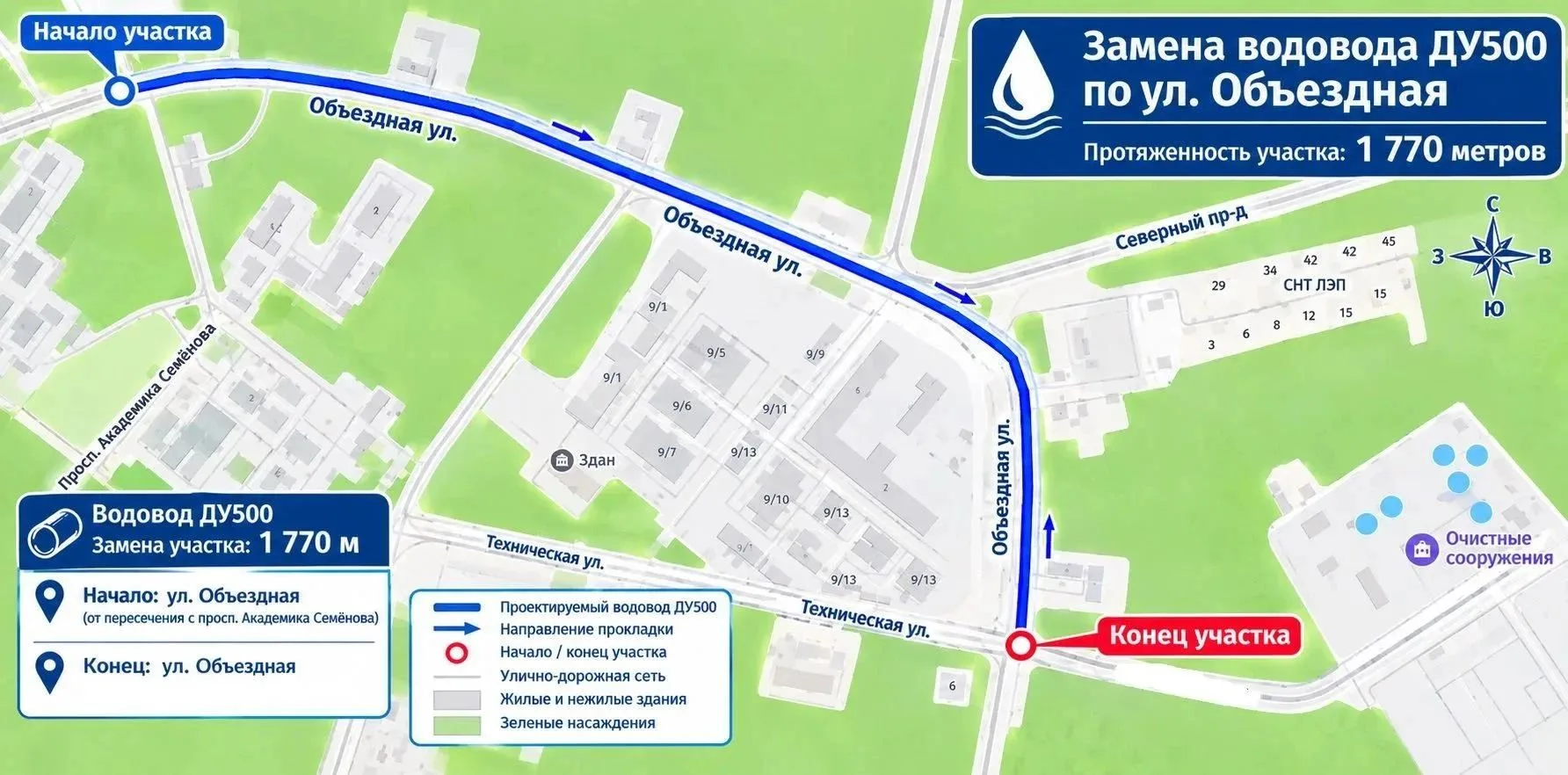 🚧 Что сейчас происходит на Объездной улице?