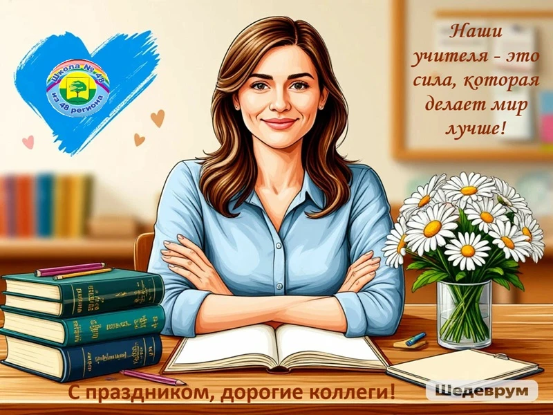 С праздником, с Днем учителя!