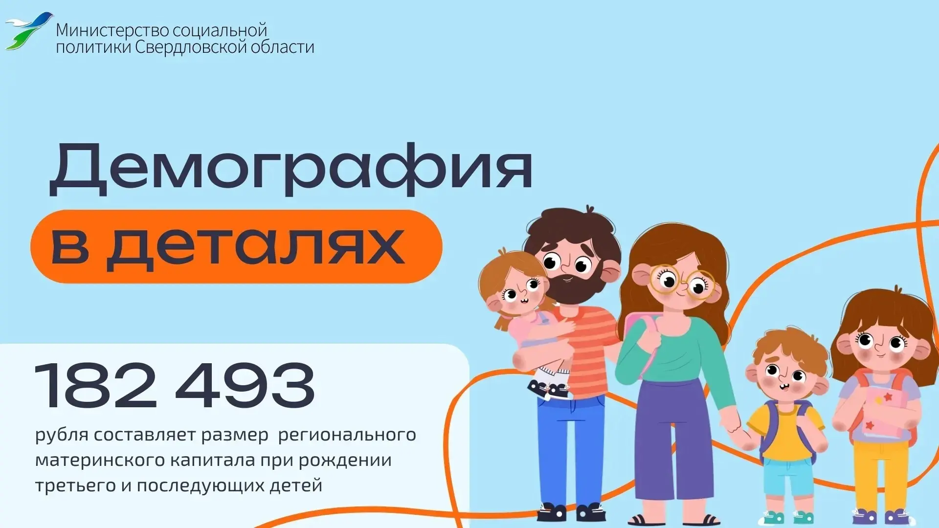 🔥 В Свердловской области при рождении третьего и последующего ребенка выплачивается ре...