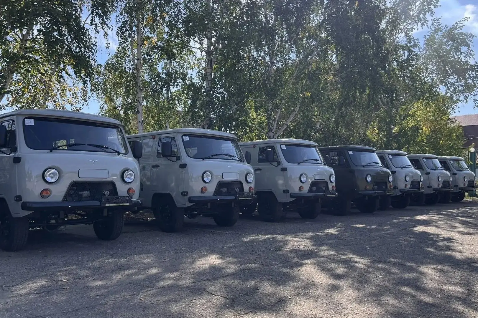 В Иркутскую область поступило семь автомобилей УАЗ для патрулирования лесов