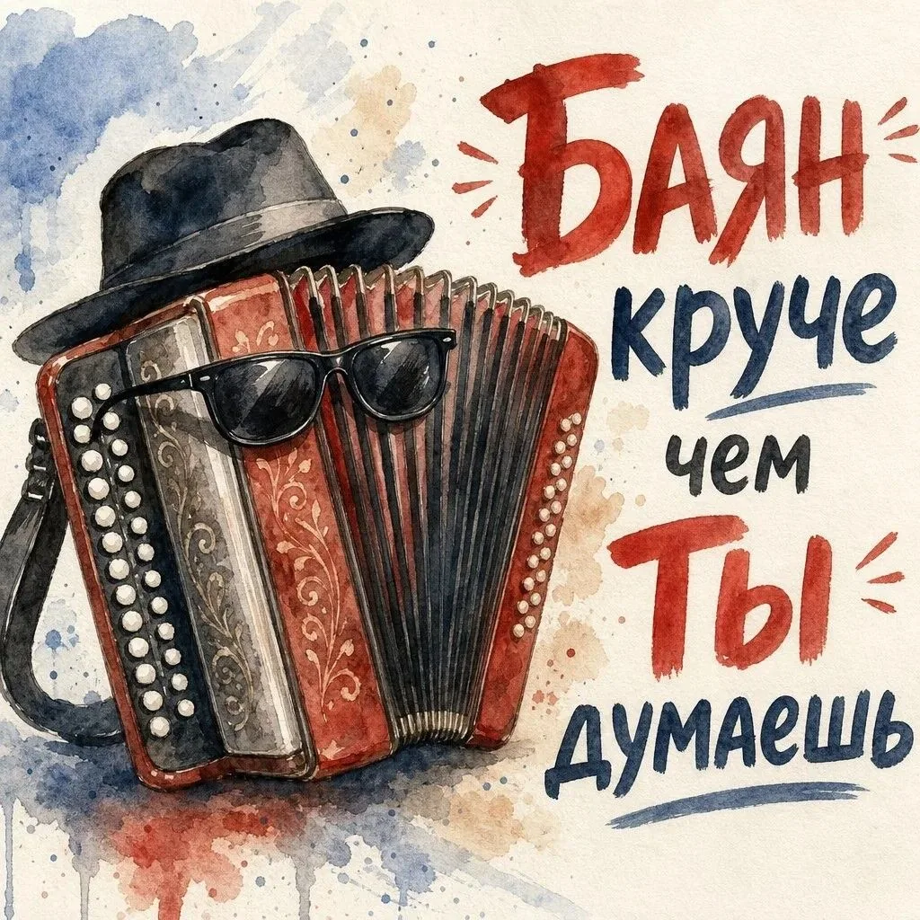Баян — это скучно и немодно? Только не в нашей ленте!