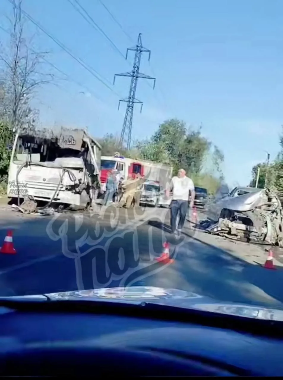 ⚠️ Жёсткое ДТП в Новочеркасске.