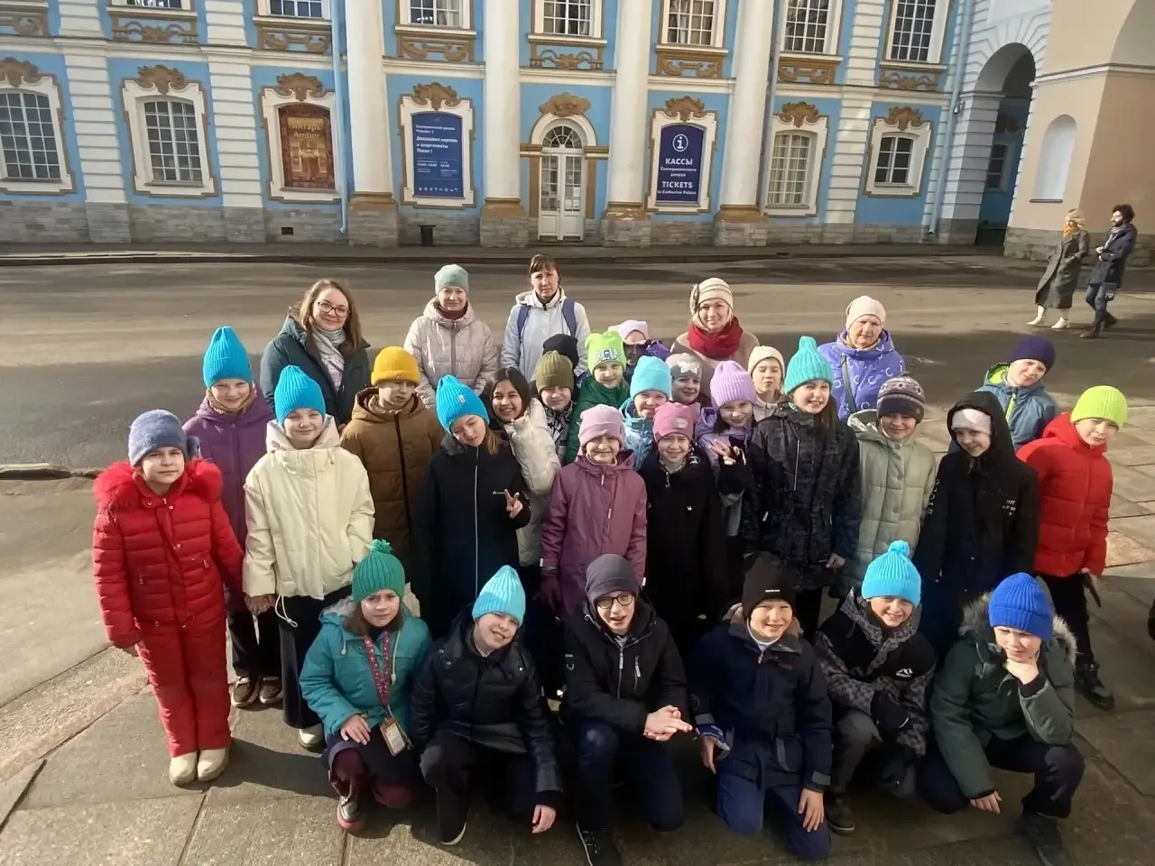 12 марта гимназисты 3 «А» класса с родителями и классным руководителем, Смирновой Натальей Анатольев