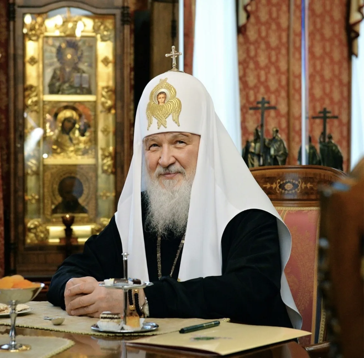 Сегодня в день памяти святых равноапостольных Кирилла и Мефодия, Святейший Патриарх Кирилл отмечает 