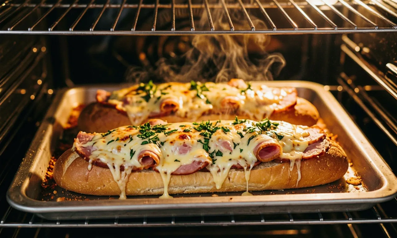 🥖 Горячие бутерброды на батоне в духовке — просто, вкусно и с пользой! 😋