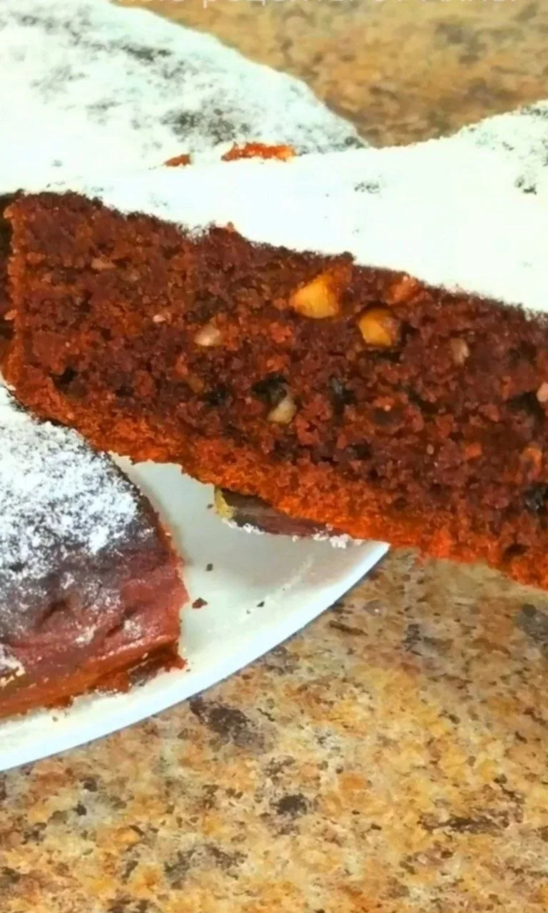 🥧 Шоколадный пирог с орехами на сковороде