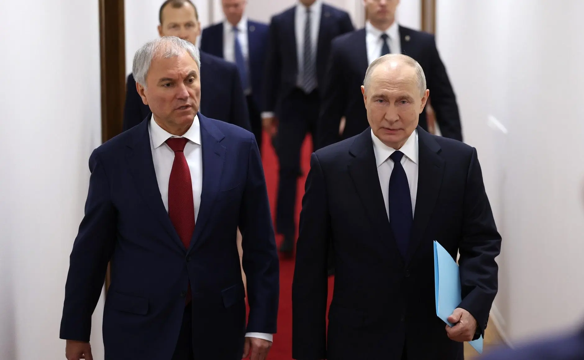 Состоялось первое заседание Государственной Думы девятого созыва. В его работе принял у...