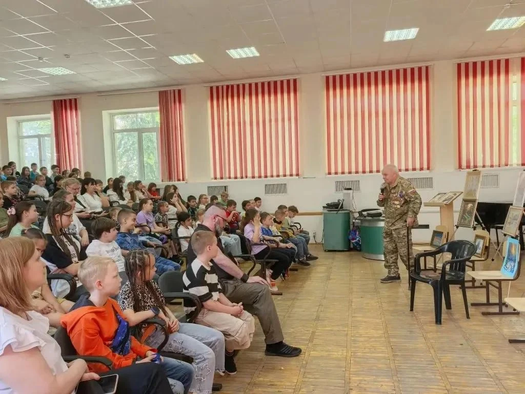 4 июня в дневном лагере на базе нашей гимназии состоялась встреча с почётным гостем. К ...