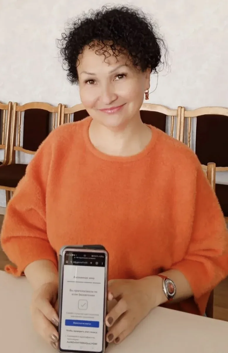 🗳️ Ольга Краснова приняла участие в выборах