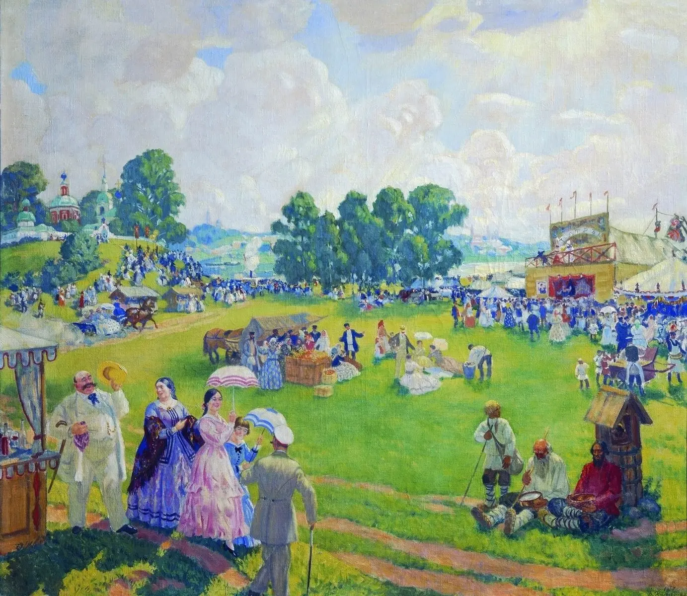 Художник Борис Михайлович Кустодиев (1878-1927)
