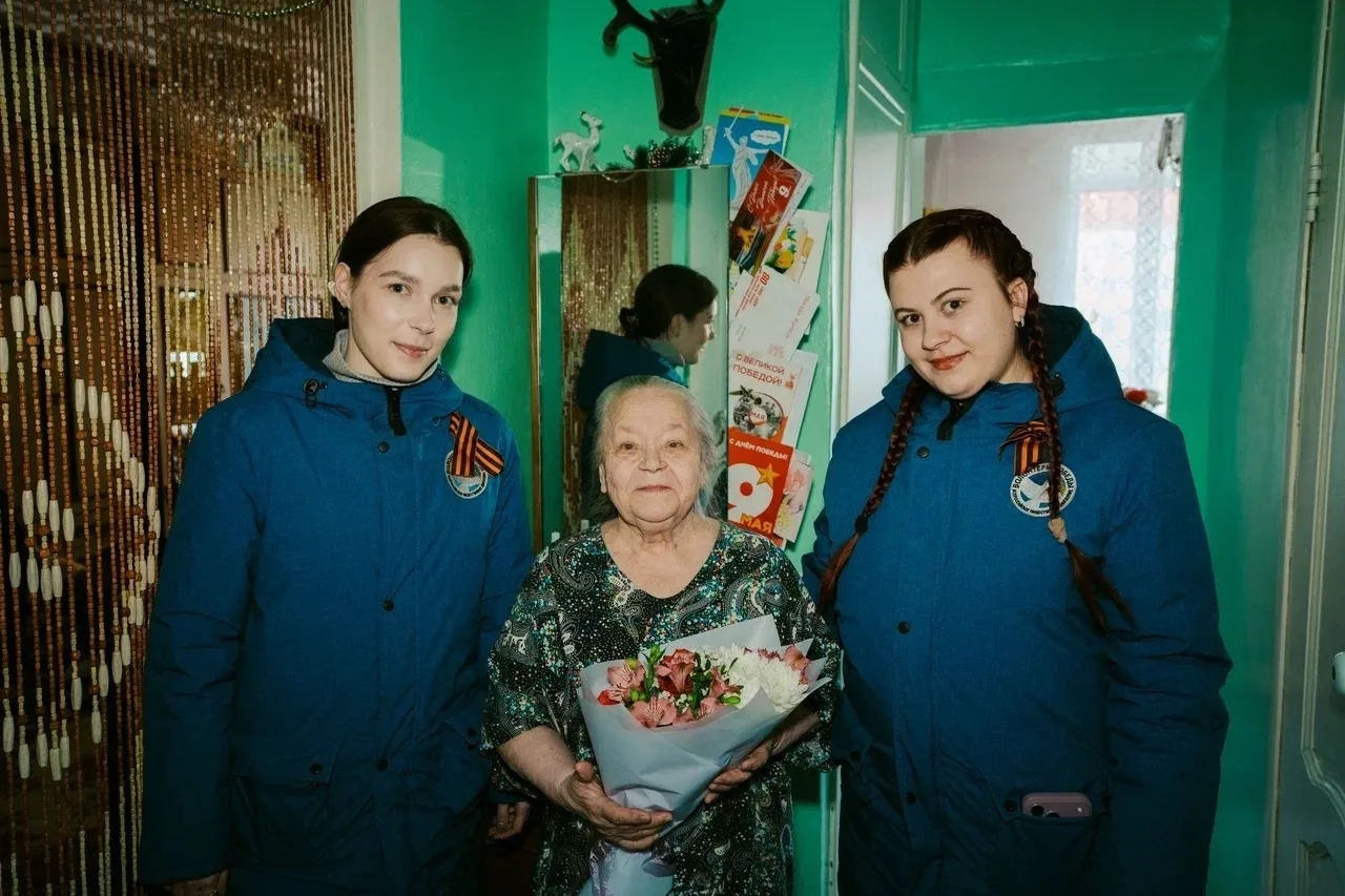 В этот день никто не остался без внимания 🙌🏼  Волонтёры Победы Челябинской области навестили фронтов