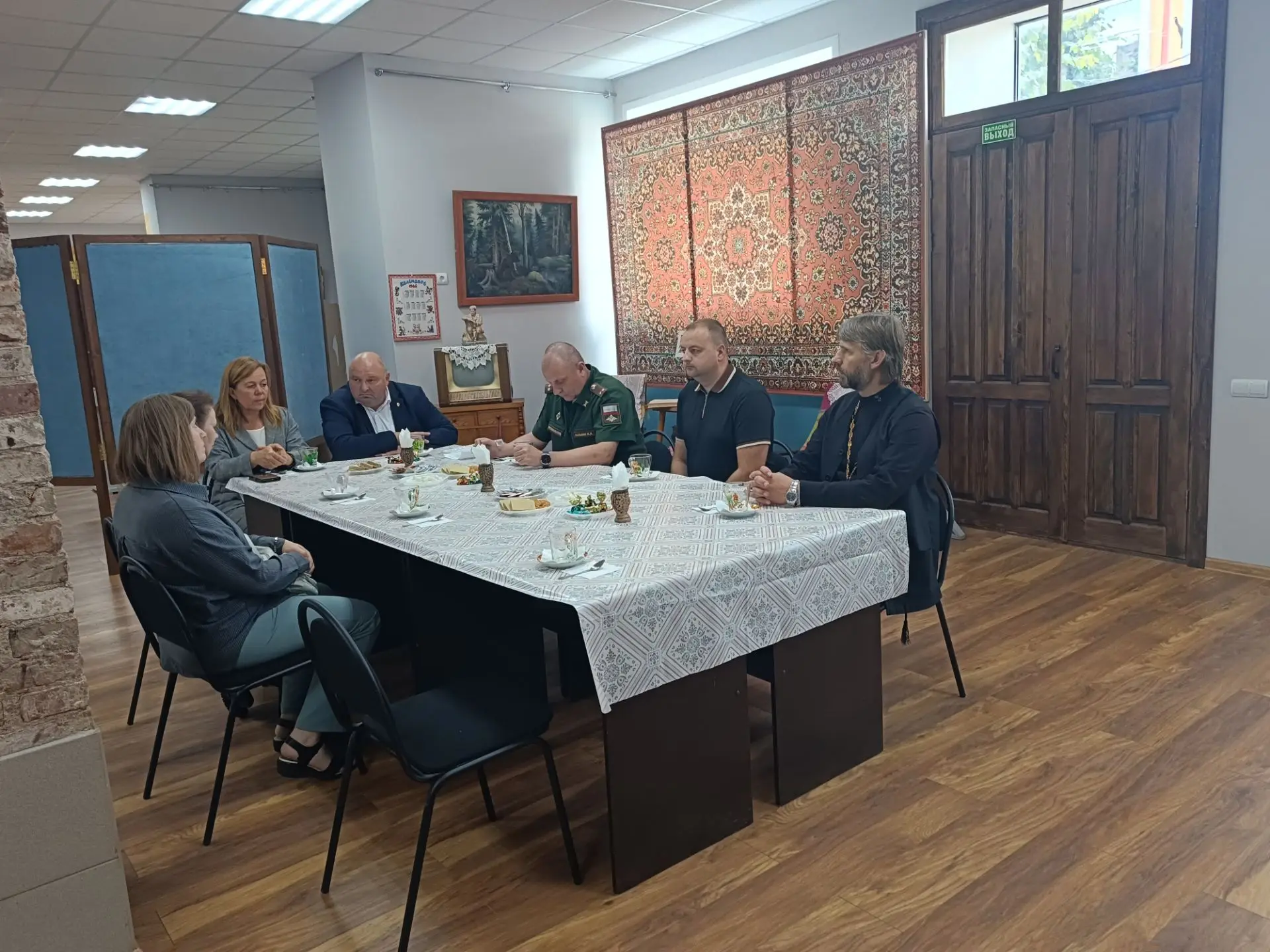 Сегодня в Велижском музее состоялась церемония передачи ордена Мужества (посмертно) сем...