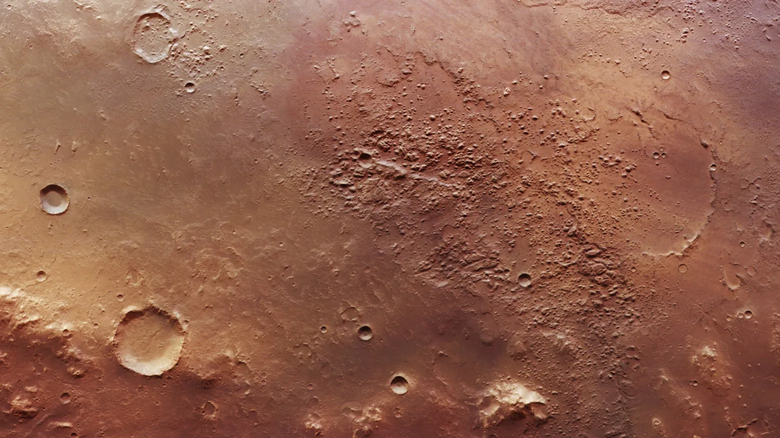 Уникальная фотография поверхности Марса. Долина марсианского кратера Холден, сфотографированная авто