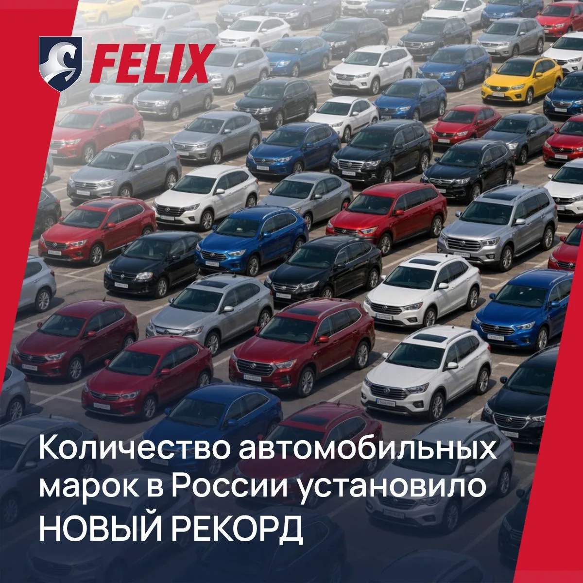 Количество автомобильных марок в России установило новый рекорд📈