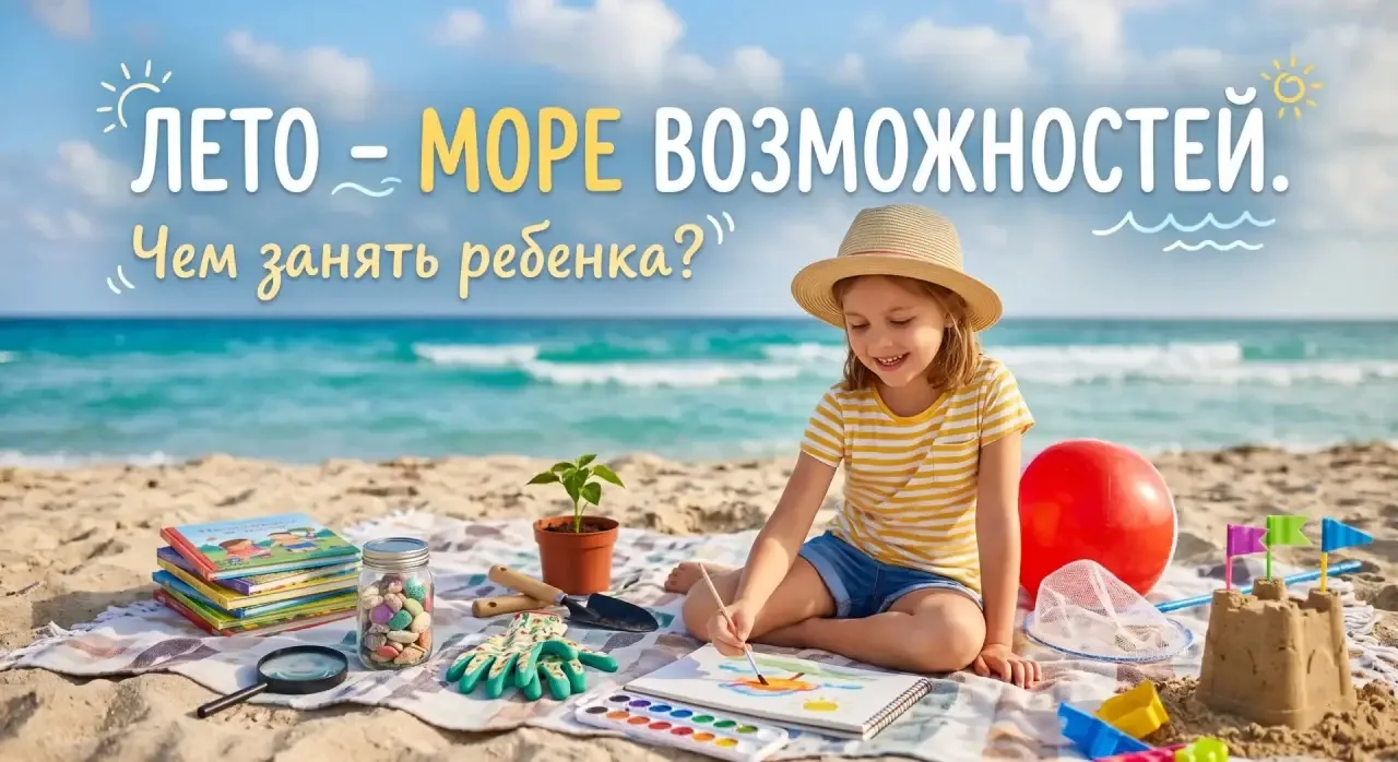 ☀️ Лето — это маленькая жизнь... и огромный родительский квест под названием «Чем занят...