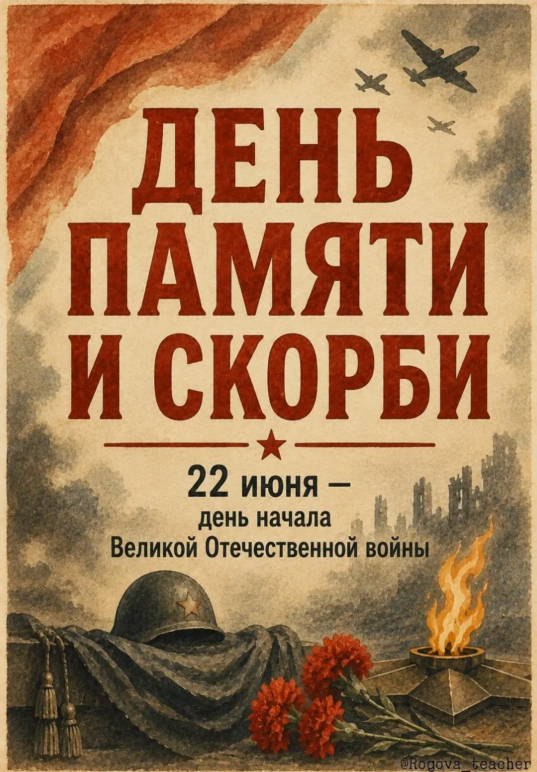 🕯 22 июня — День памяти и скорби. Самая трагическая дата в истории нашей страны и всего человечеств