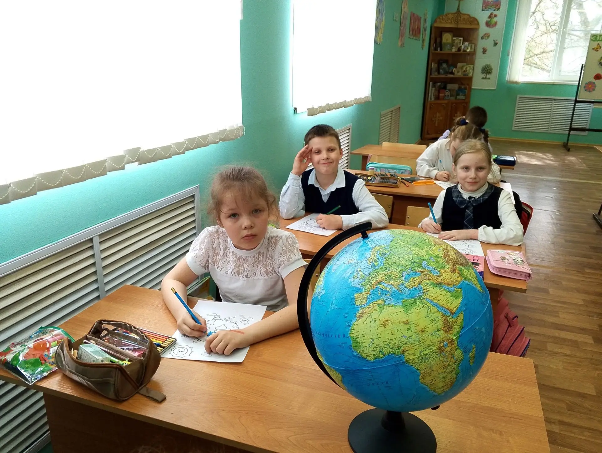 22 апреля – Всемирный день Земли 🌍 Юные «Орлята России» из 1-3 классов не остались в стороне и приня